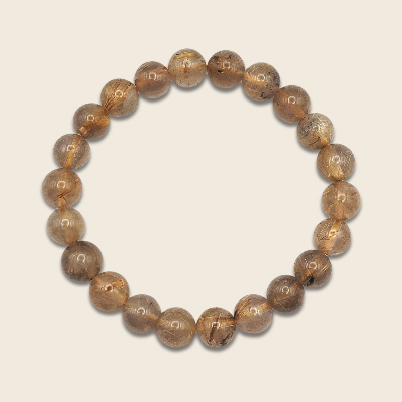 Golden Rutilated Bracelet